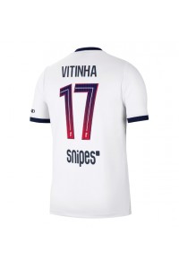 Paris Saint-Germain Vitinha #17 Fotballdrakt Borte Klær 2026-27 Korte ermer